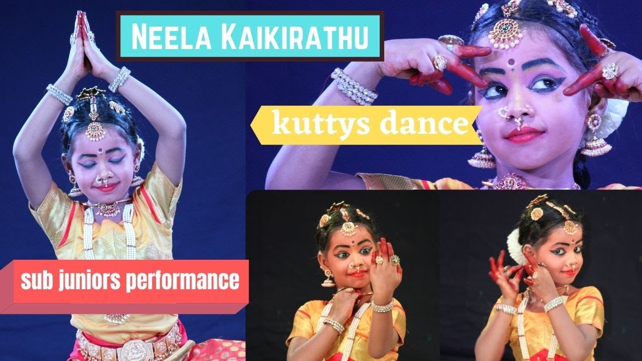 NEELA KAIKIRATHU - INDRA MOVIE - SUB JUNIORS PERFORMANCE - SRIBHARATHALAYA - BHARATHANTYAM - DANCE