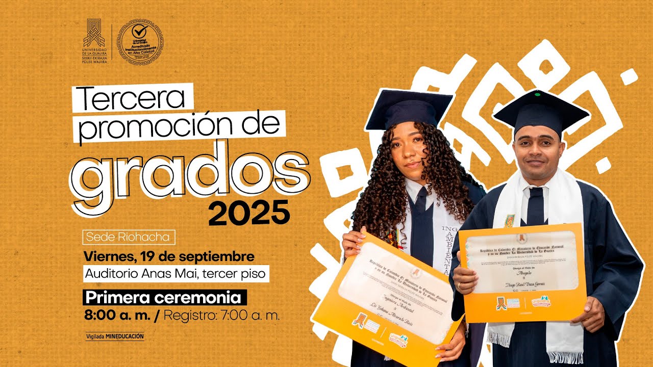 Ceremonia 1 - Tercera Promoción de grados 2025
