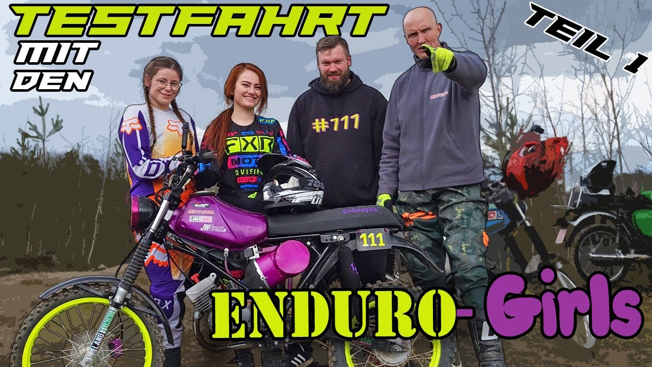 Die ENDURO-GIRLS bekommen ihr RENNMOPED wieder.