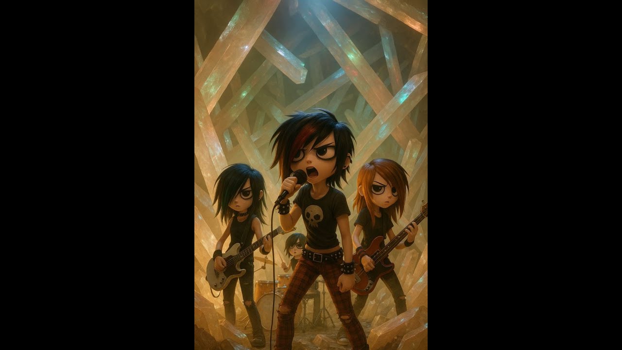 The Queen of Apathy [pop-punk/emo] - AI generated music video 🎧  #emomusic   #poppunk  #aimusic