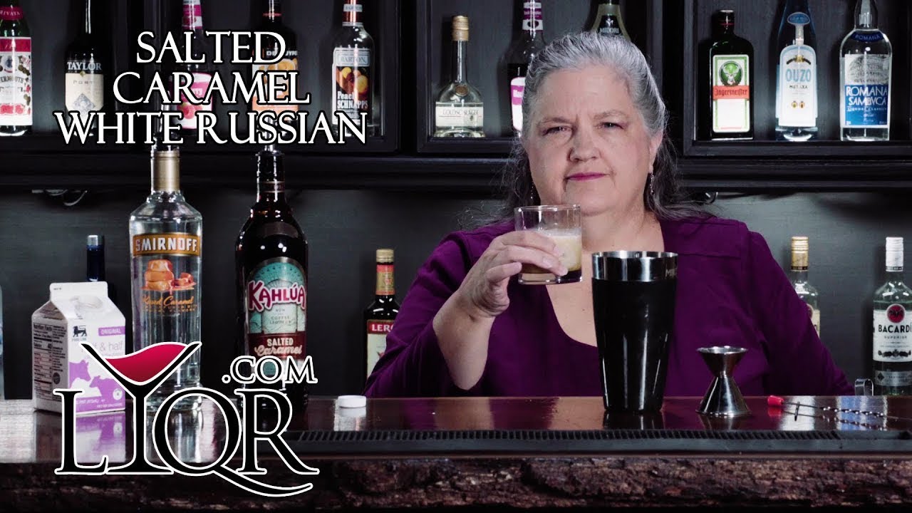 Liqr - How to Make a Salted Caramel White Russian with Mama Ruth!