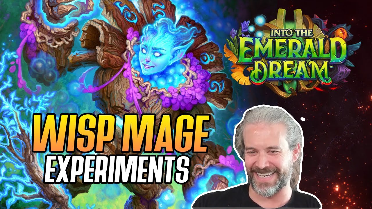 (Hearthstone) EMERALD DREAM SET OUT! Wisp Mage Experiments