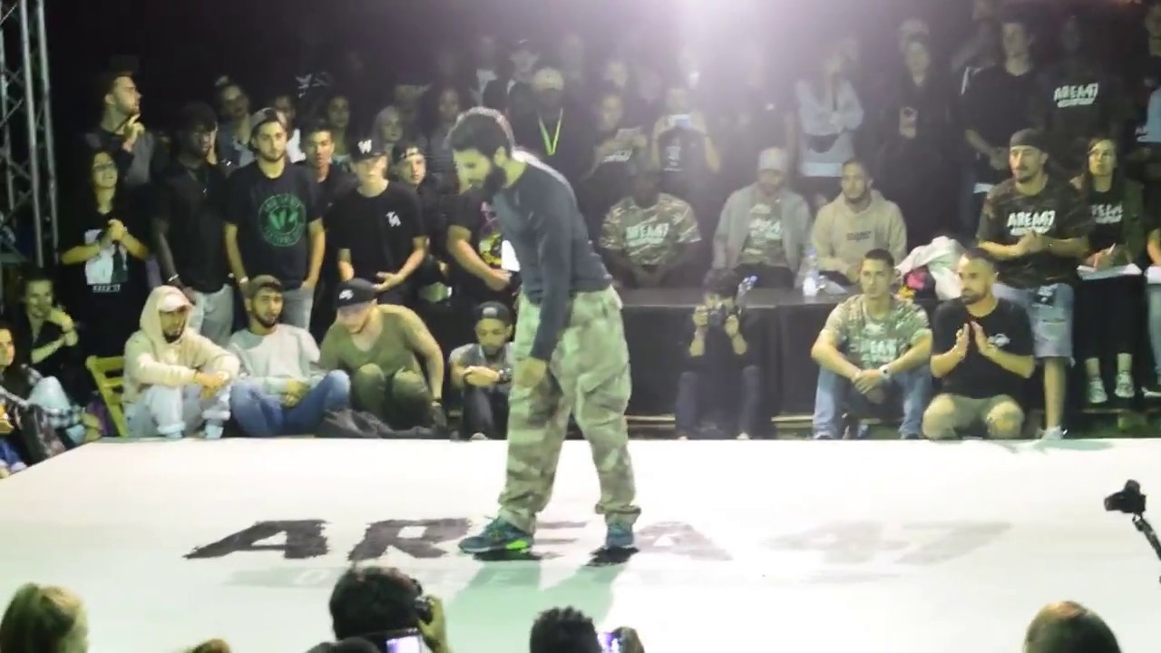 Walid Boumhani Popping Judge Demo AREA 47 Battle 2016