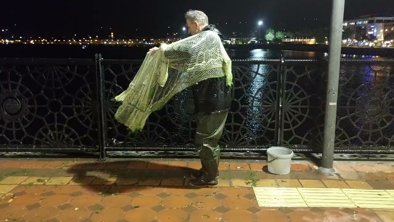 #Serpme ile denizde balık avı