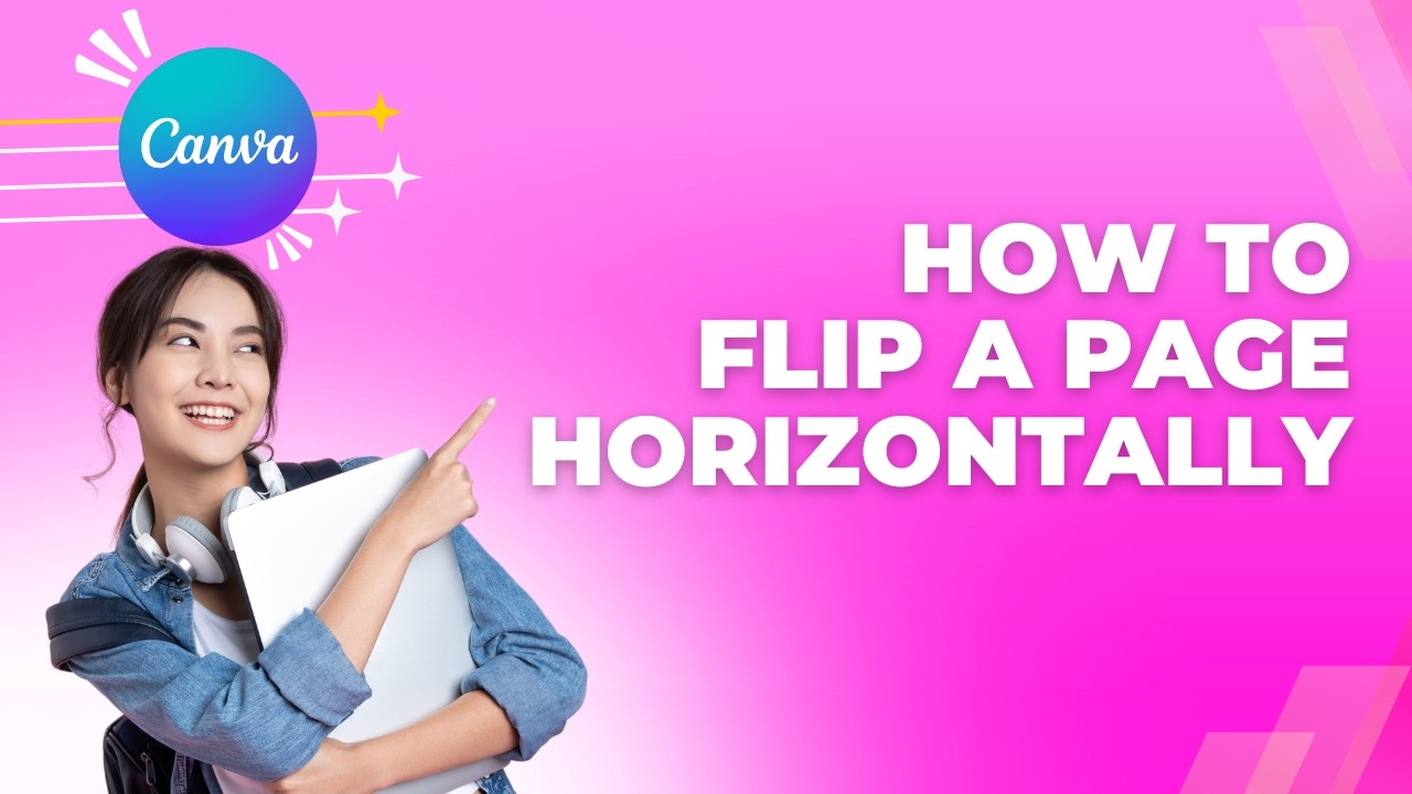 Как перевернуть страницу по горизонтали в Canva | Краткий урок 2026