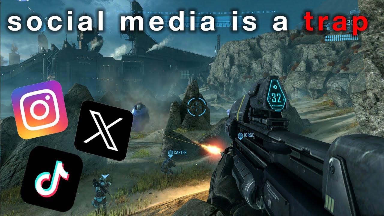 social media is a trap