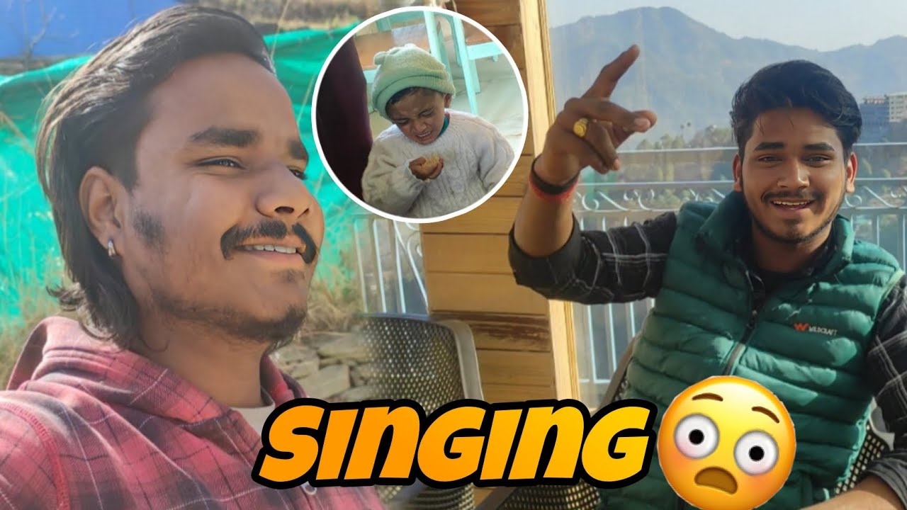 Anshul bhai ki Singing Skills ☺️ om ko samjh Nahi aaya 