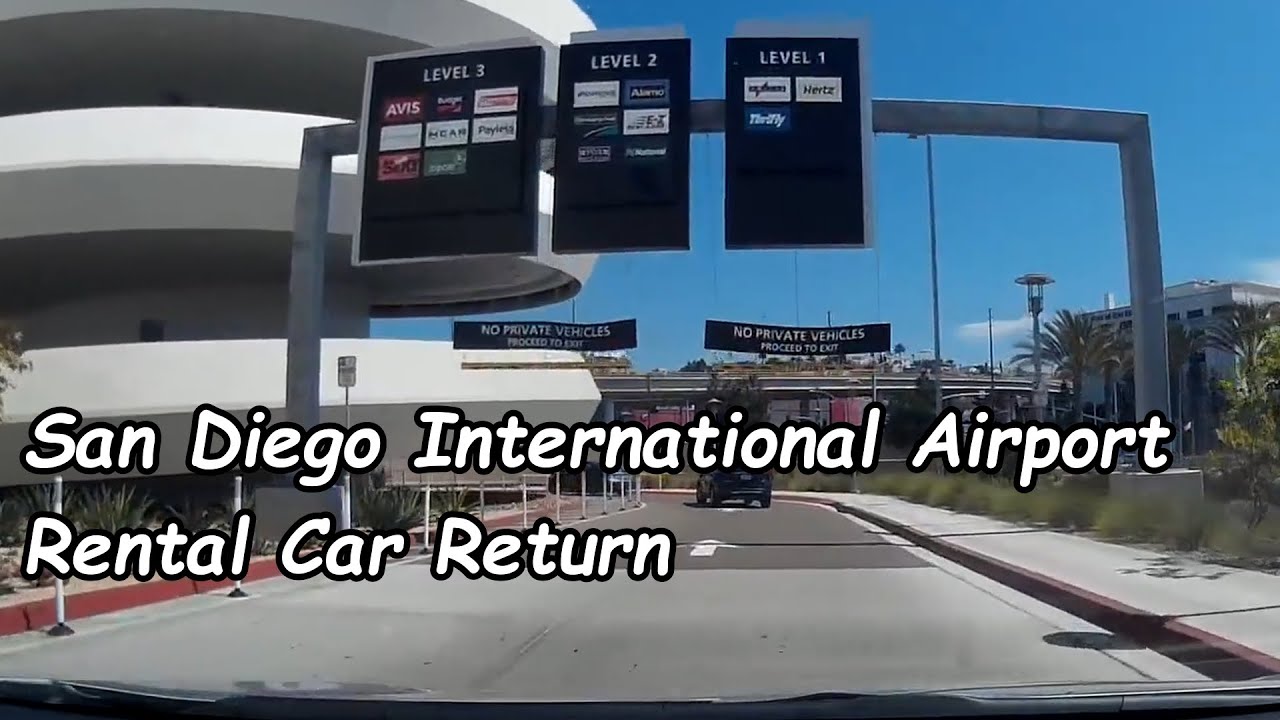 San Diego International Airport | Alamo Rental Car return
