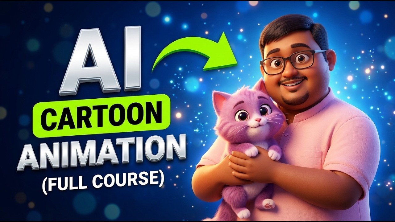 Make a Full 3D Cartoon Animation with FREE AI (Consistent Characters + Lip Sync)