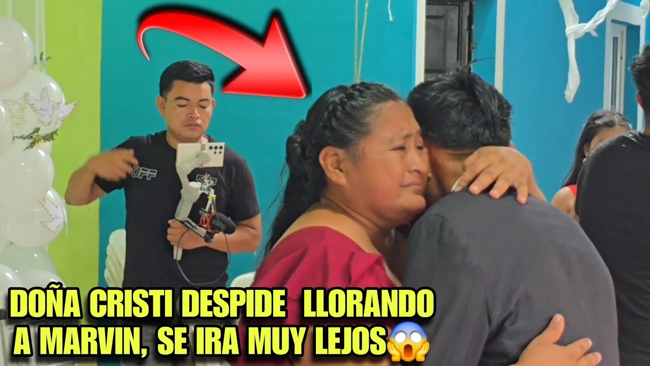 Dios Mio Doña Cristi Rompio En Llanto, Marvin Se Ira Muy Lejos Despues De La Boda😱