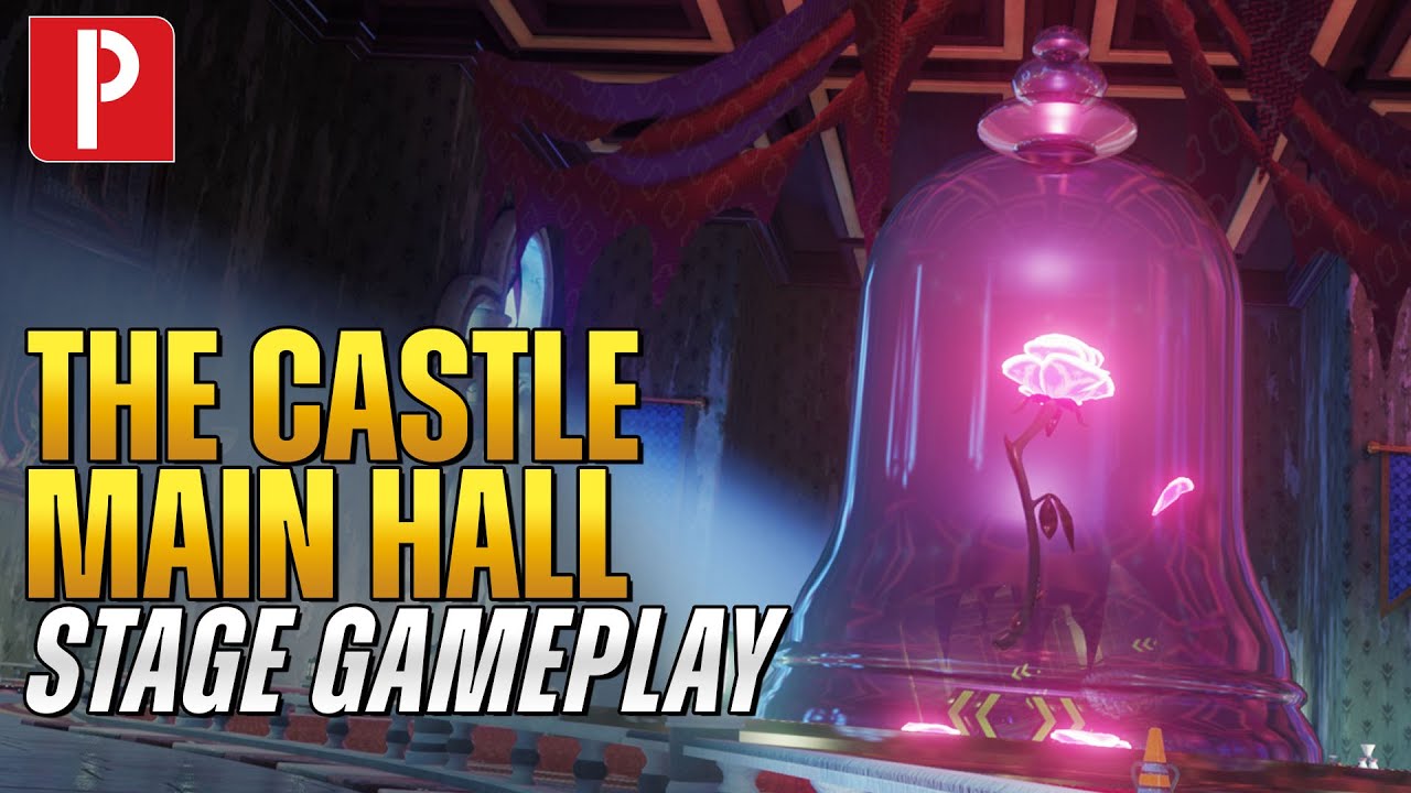 The Castle - Main Hall Stage Gameplay (Beauty and the Beast) | Disney Speedstorm