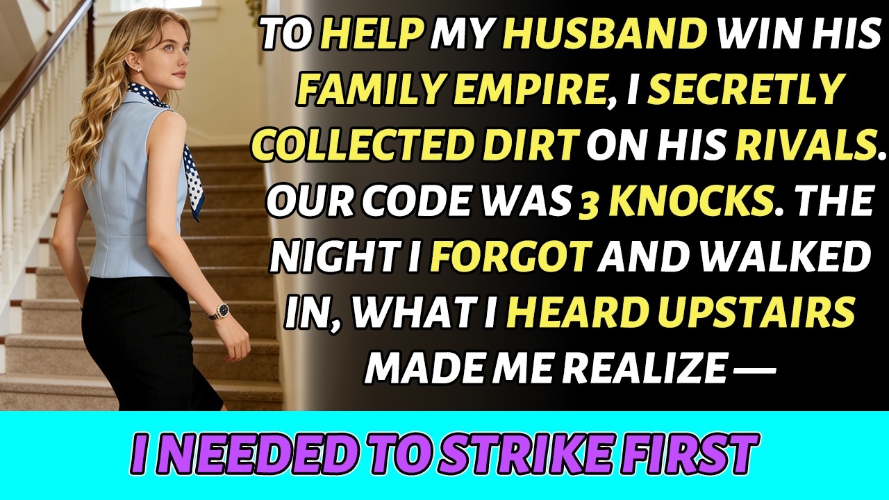 I BUILT MY HUSBAND’S EMPIRE — UNTIL I FORGOT OUR 3 KNOCKS AND HEARD THE TRUTH