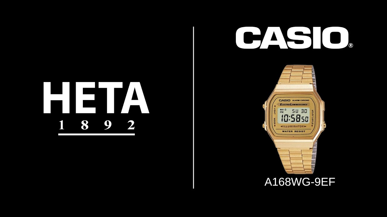 CASIO - A168WG-9EF - HETA 1892