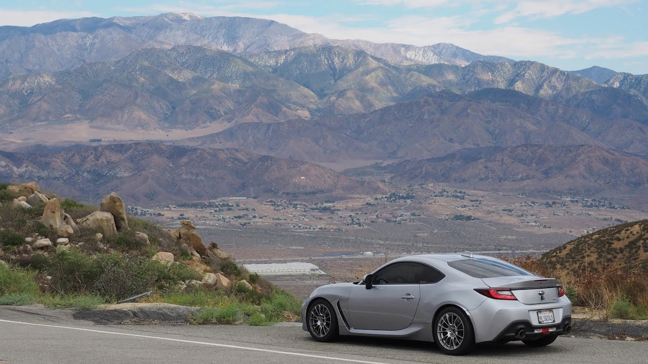 Morning Mountain Run (4k) - Testing DJI Mic Mini- Subaru BRZ