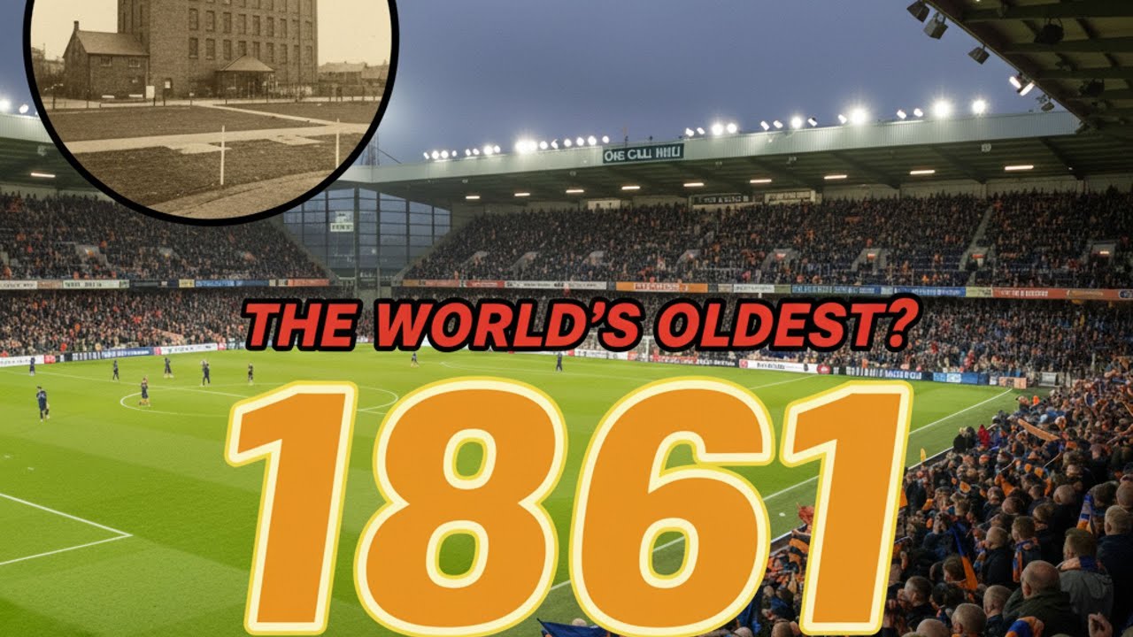 The World's Oldest PRO Football Ground | Field Mill 1861!