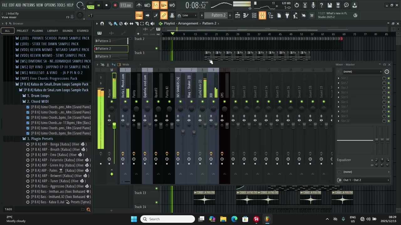 How To Make Tribal Amapiano In FL Studio 2025 | Tribal Piano Cookup 