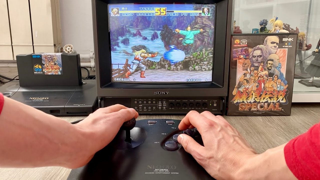 Fatal Fury Special • Neo Geo AES Gameplay • SONY BVM