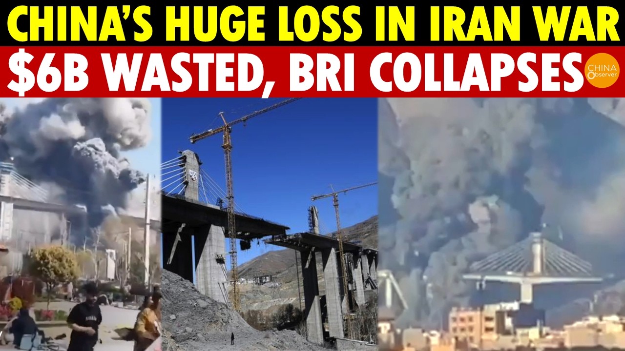 China&rsquo;s Huge Loss in Iran War! Israel Blows Up China-Iran Railway, $6 Billion Wasted, BRI Collapses