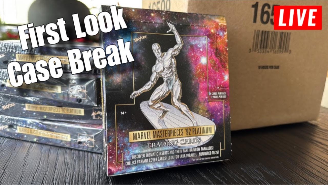 First Look Case Break | 2024 Marvel Masterpieces 92 Platinum