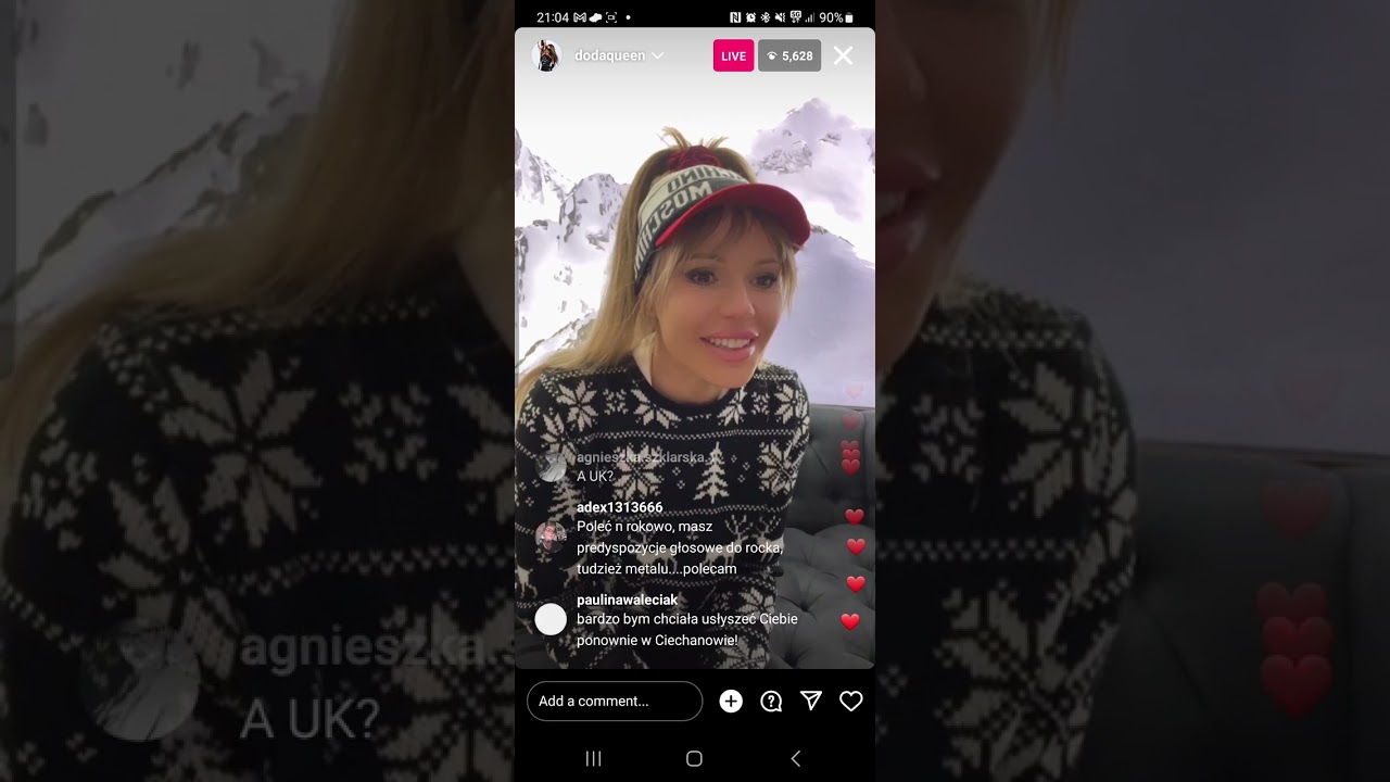 Doda urodzinowy live instagram 2023 o filmie na Netflix i swoich perfumach z Austrii