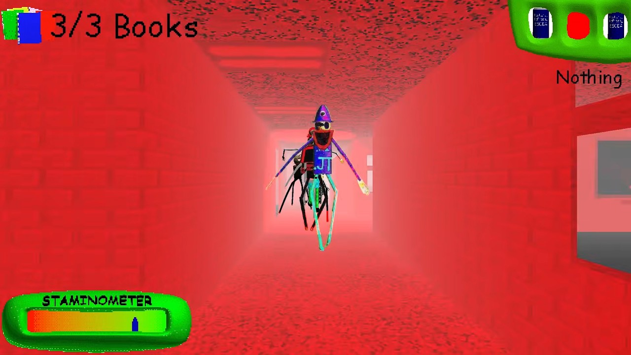Baldi's Basics Reuploadslop Craziness Mod Full Walkthrough