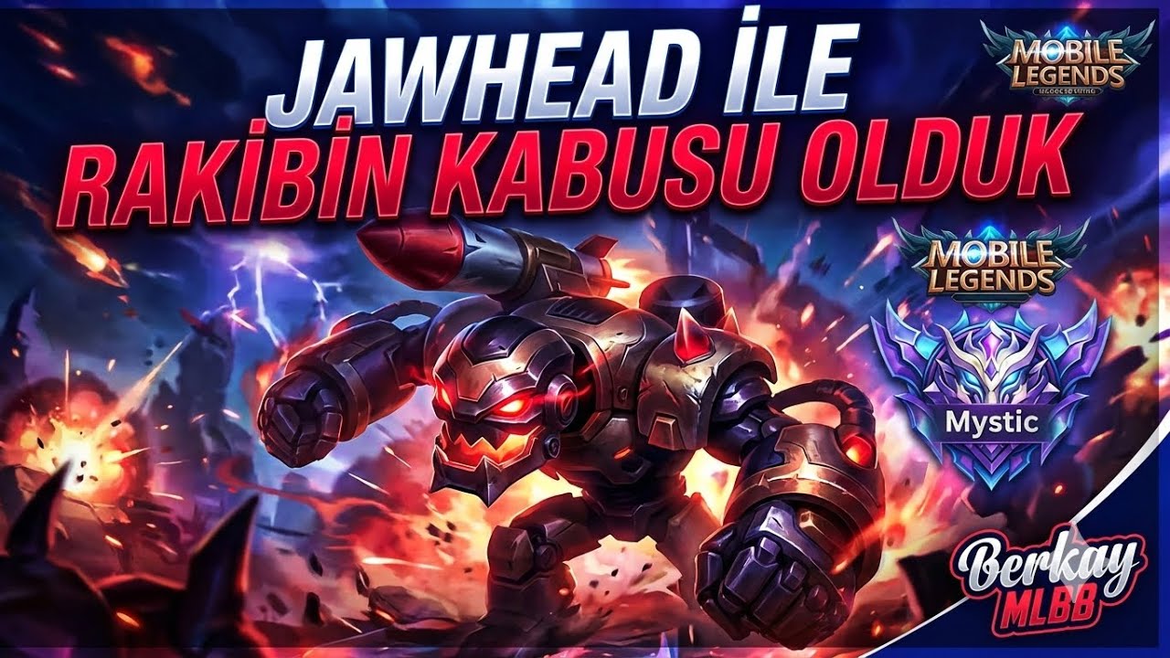 JAWHEAD İLE ORMANDA RAKİBİ TERBİYE ETTİK! | Mobile Legends Sıralı Maçları