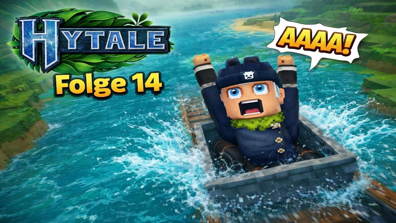 #014  Die Achterbahn geht unter Wasser....|| Hytale Creators Forge #hytale #suminox #achterbahn