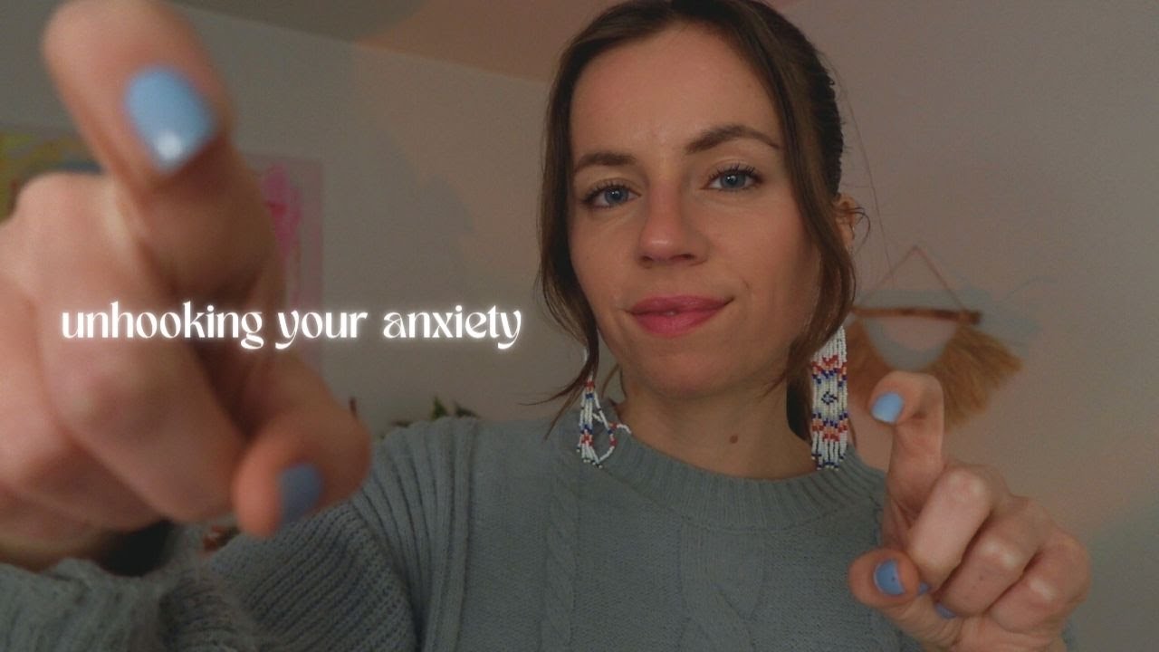ASMR REIKI release anxiety before sleep | unhooking negative energy + binaural beats
