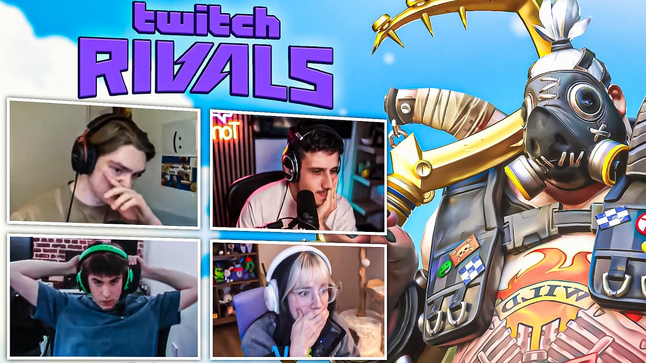 WINNING TWITCH RIVALS TOURNAMENT! (Day 2) | Overwatch