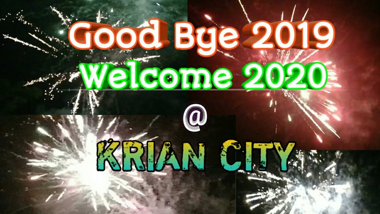 Malam Pergantian Tahun 2019 - 2020 didepan Ramayana Krian Sidoarjo