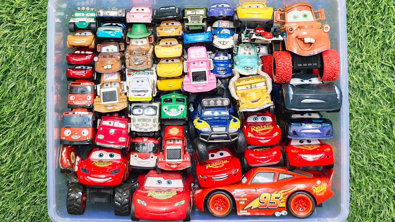 Disney Pixar Cars Unboxing Review | Lightning McQueen, Tow Mater, Doc Hudson, Sally Carrera, Mack