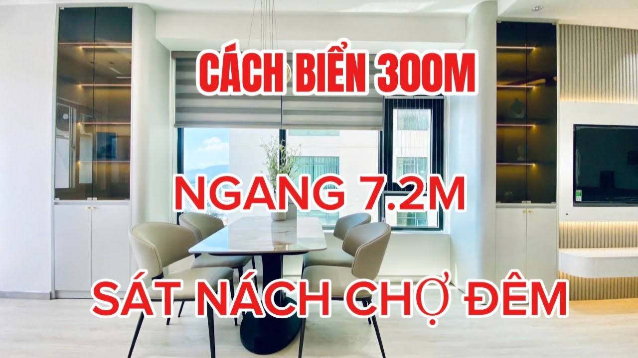 Nhà sát nách chợ đêm_ Tuyến Phố Tây vùng lõi sầm uất nhất Nha Trang, Vài bước Chân Ra Biển Trung tâm