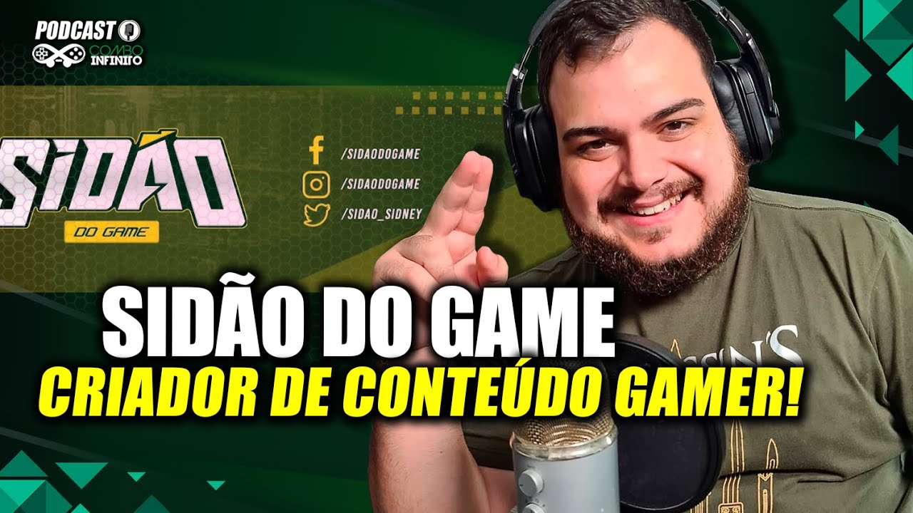 PODCAST do Combo Infinito: @sidaodogame ! CRIADOR DE CONTE&Uacute;DO GAMER!