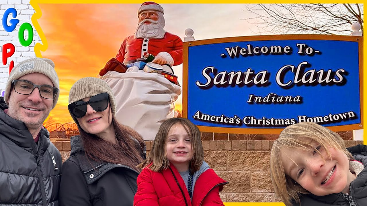 We Visited Santa Claus Indiana during Christmas and It Was INSANE!