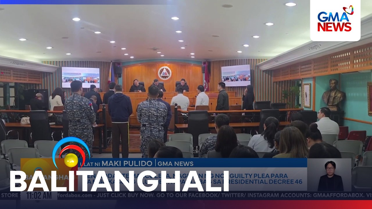 Sen. Marcoleta pleads not guilty in Sandiganbayan cases | Balitanghali