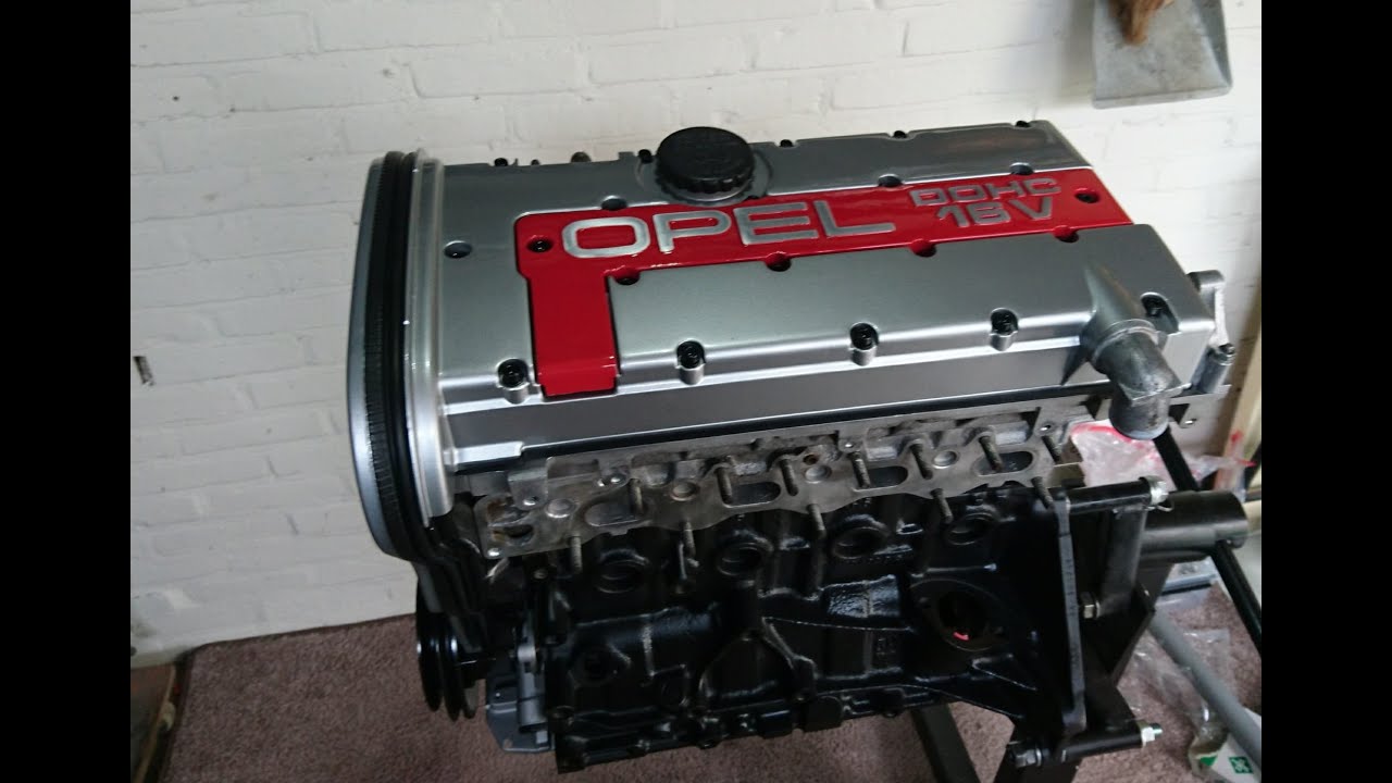 Opel C20XE Pt4: Assemblage van het longblock