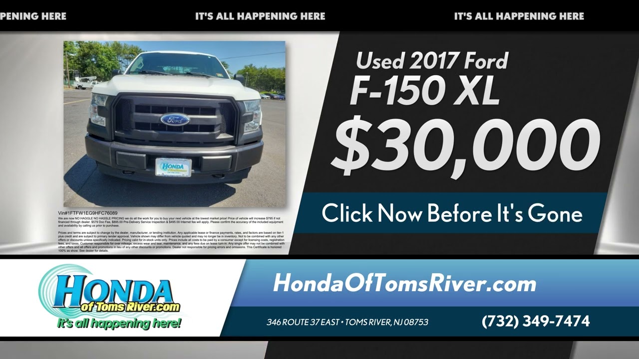Find your next vehicle at Honda of Toms River!