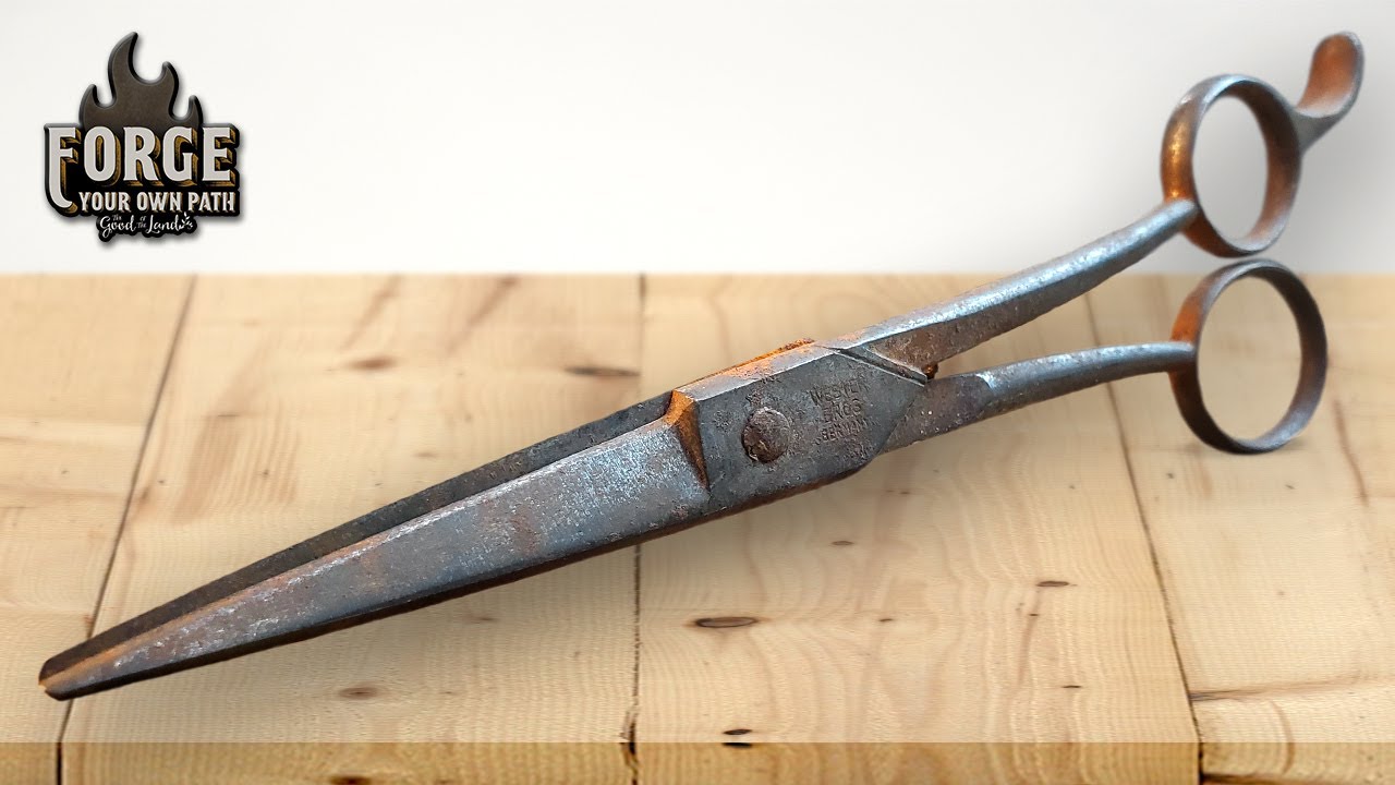 Old German Wester Bros. Scissors Restored..... Oddly My favorite Restoration!