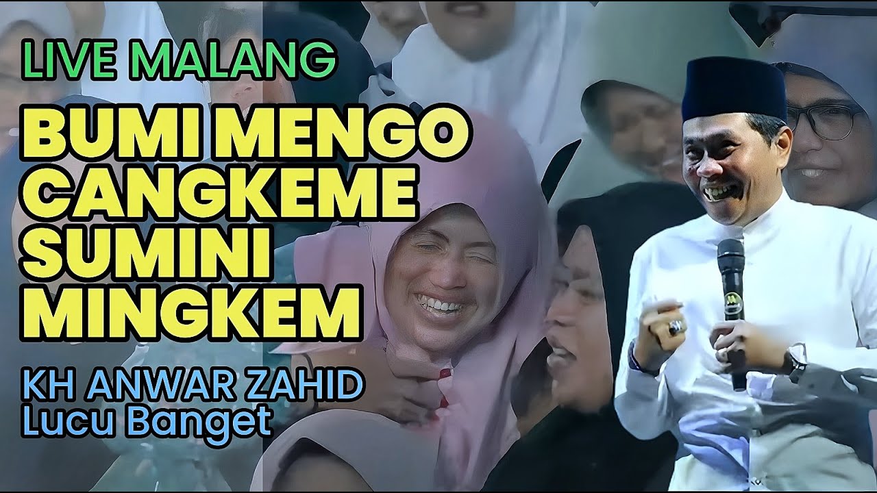 CERAMAH FULL HUMOR DI MALANG 😅 - PENGAJIAN LUCU ABAH ANZA KH ANWAR ZAHID