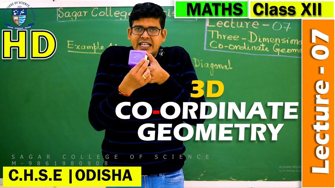 Math | Three Dimensional Coordinate Geometry | Lecture- 07 | 3D