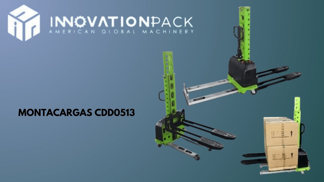 Montacargas Semieléctrico 1.30 X 500KG CDD0513