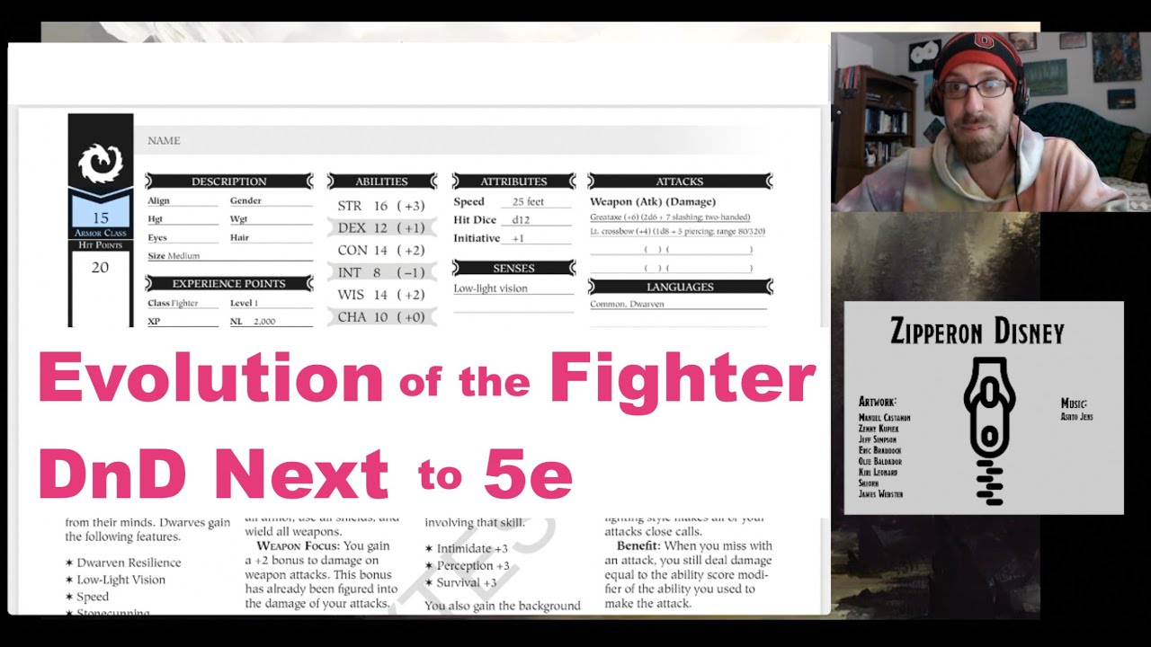 Evolution of the Fighter: DnD Next to 5e (pt 1)