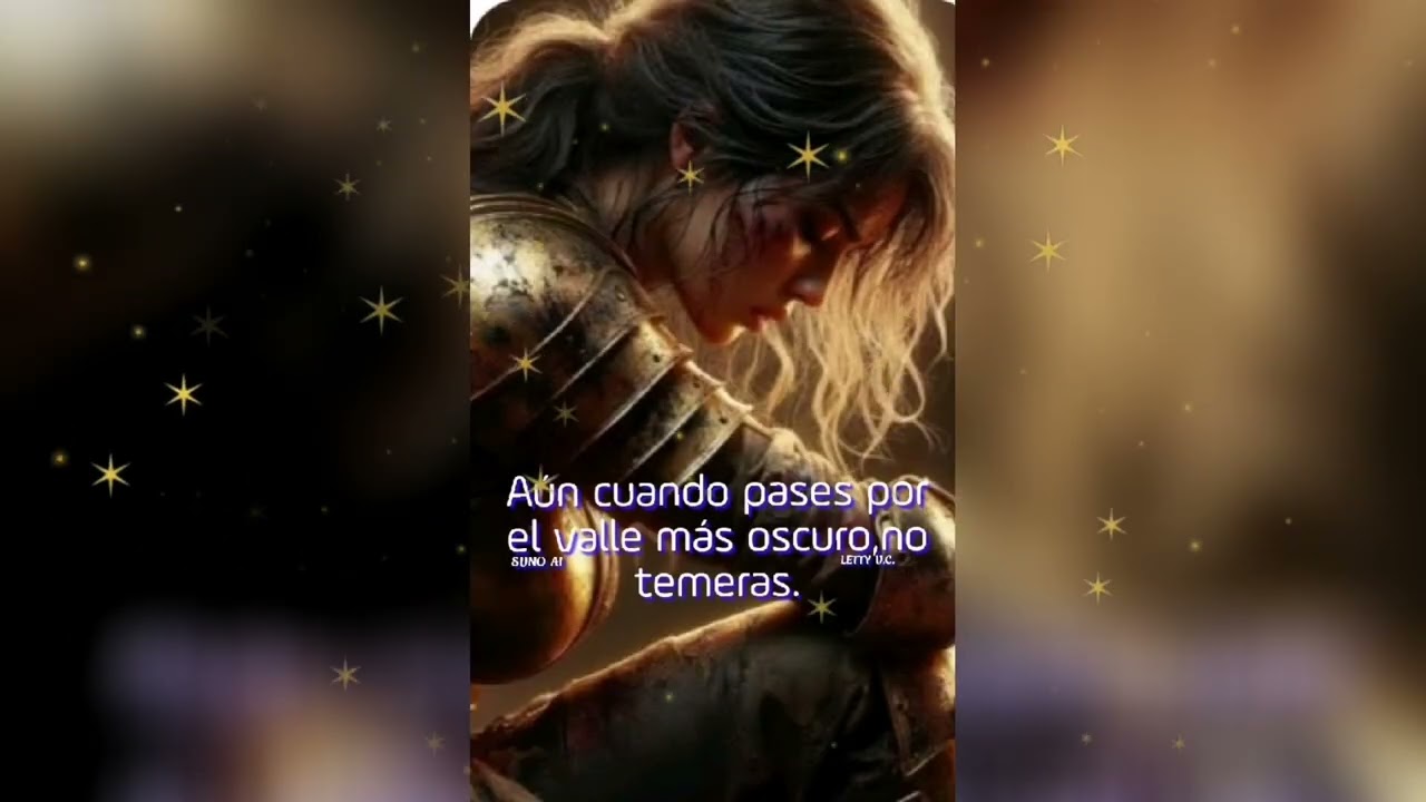Aún cuando pases por el valle más oscuro no temeras.