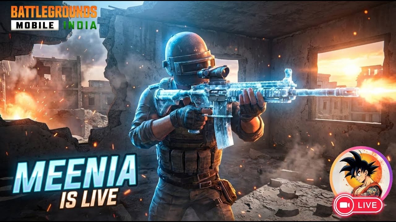 Hot Drop Rush🔥 Short BGMI Live | MEENIA IS LIVE IN IPAD PRO M1