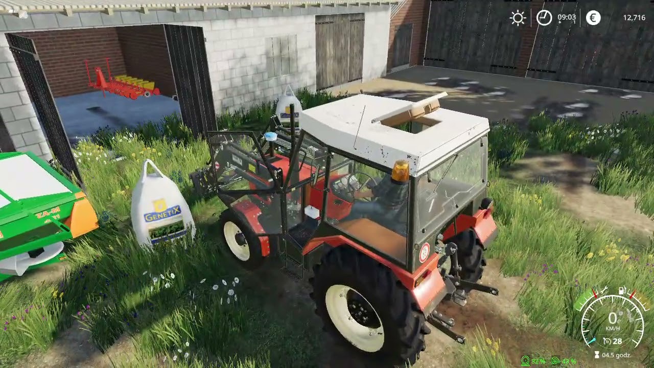 Fs 19 Akcja nawozy zetor na 2 koła Łódzka wieś #3