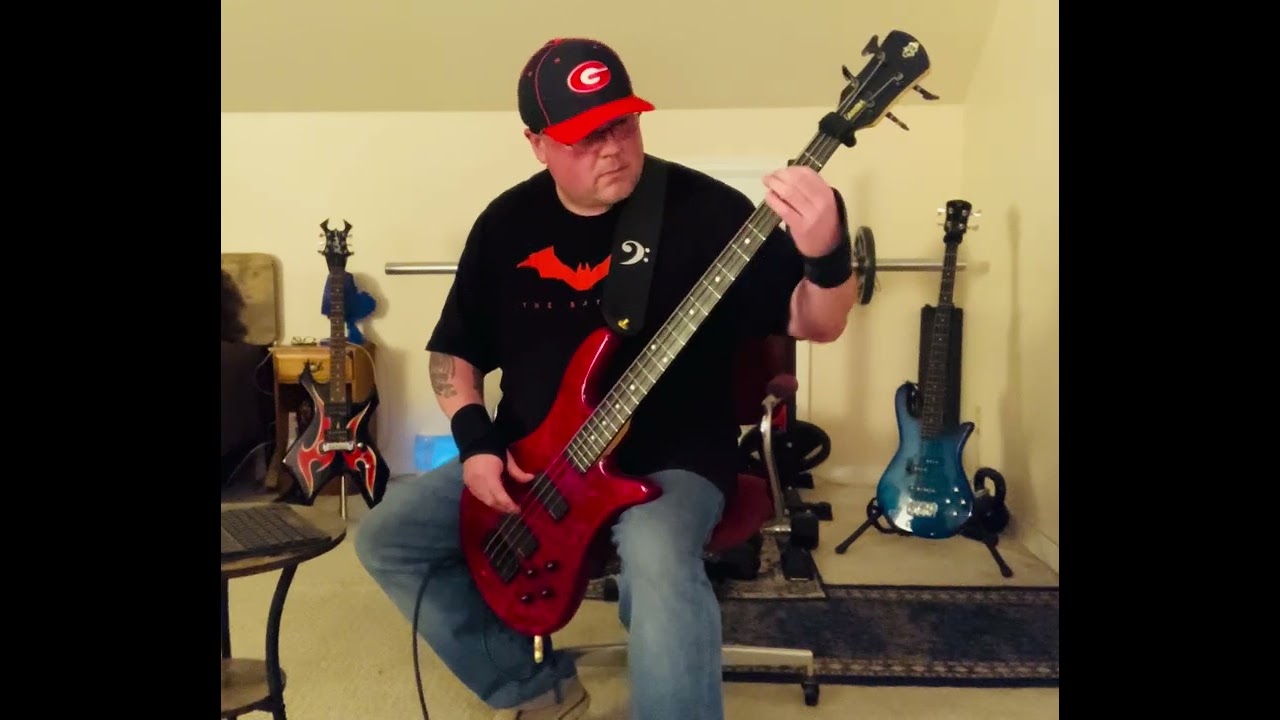 Blood Red Shoes - It’s getting boring by the sea (Bass Cover) 