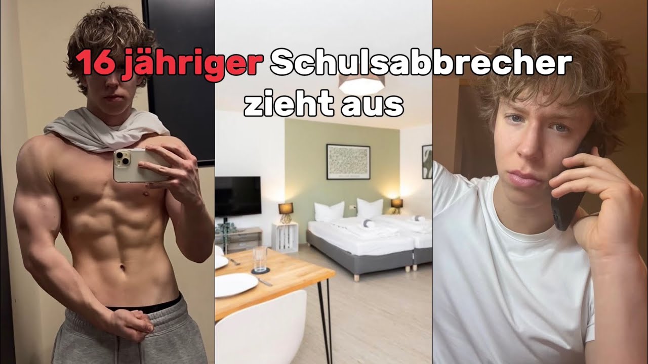 Wie ist es mit 16 auszuziehen? + Gym + Business 