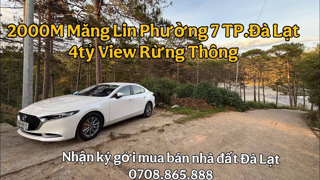 2000m2 có nhà tại phường7 Thành phố Đà Lạt giá chỉ 4tỷ