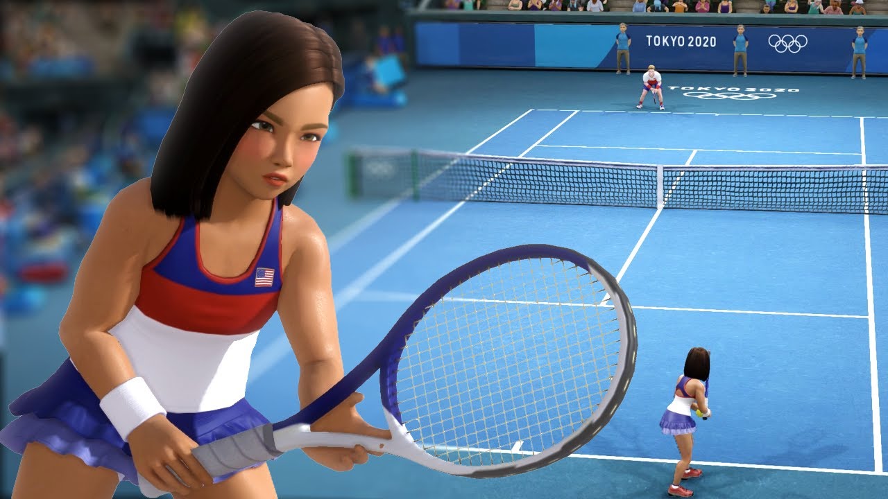 Olympic Games Tokyo 2020 TENNIS PC GAMEPLAY - Summer Olympics Official Video Game