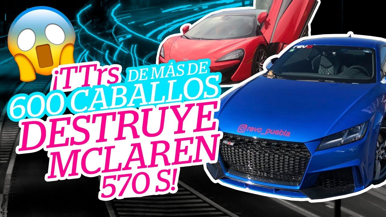 TTrs de más de 600 hp destruye a McLaren de MÁS DE 6 MILLONES